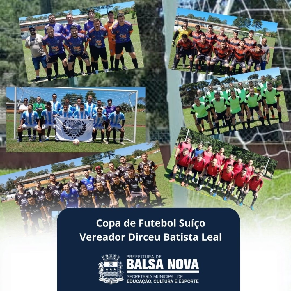 Copa de Futebol Suíço Vereador Dirceu Batista Leal