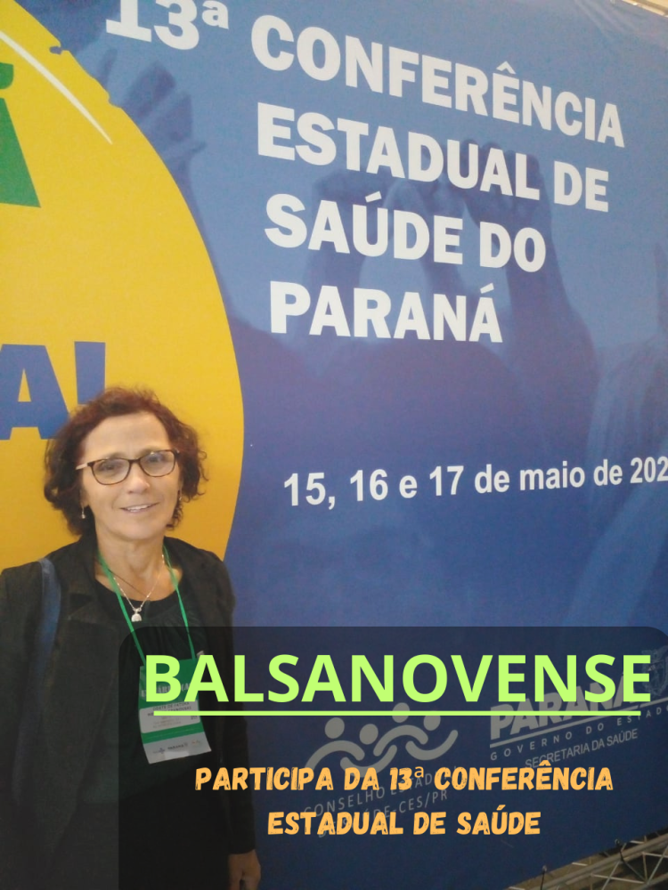 BALSANOVENSE PARTICIPA DA 13 CONFERÊNCIA