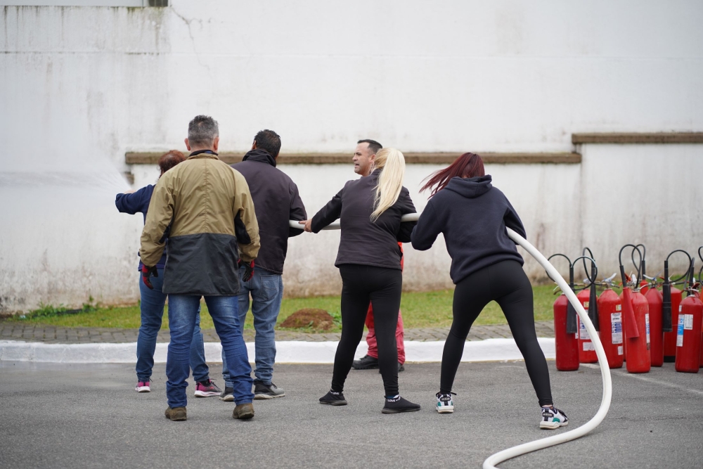 Treinamento da Brigada de Incêndio