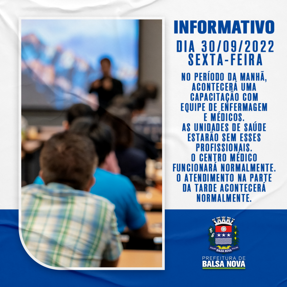 INFORMATIVO!