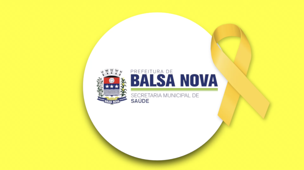 Setembro Amarelo - Prefeitura de Balsa Nova - Secretaria de Saúde - Dra. Bianca Zarpellon