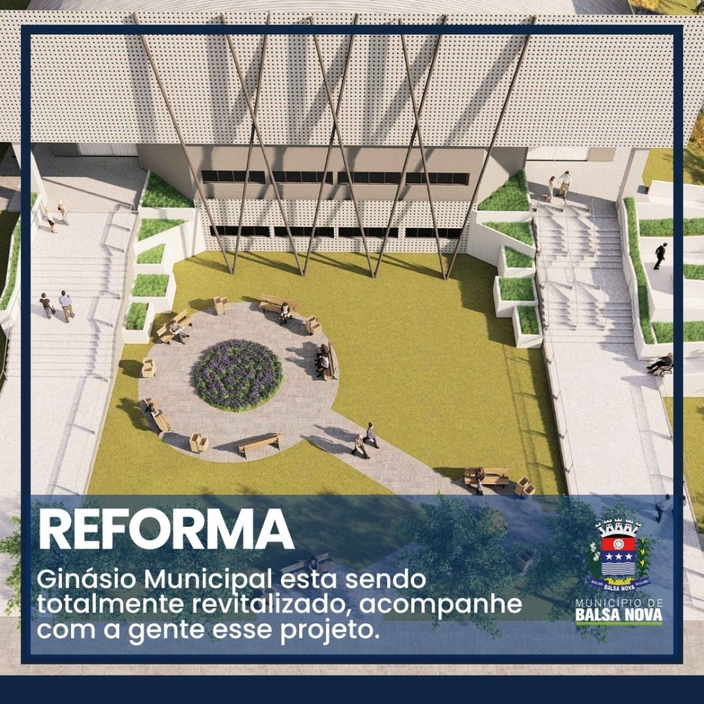 Reforma do Ginásio de esportes Reginaldo Miguel Costa