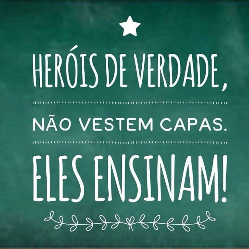 Feliz Dia do Professor!