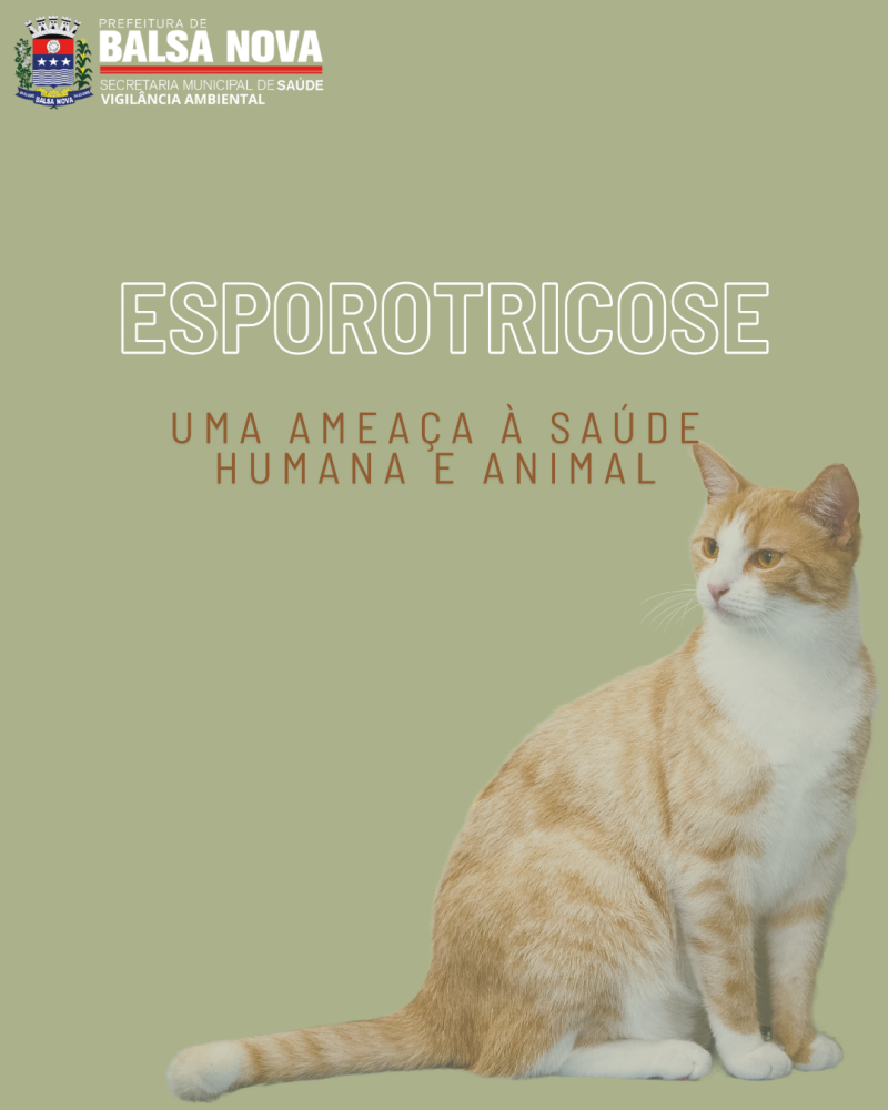 Esporotricose - Uma ameaça à saúde humana e animal