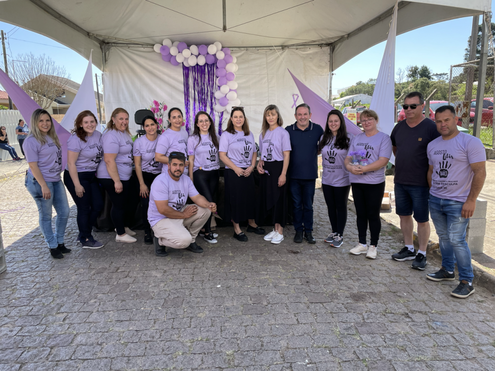 Evento Agosto Lilás