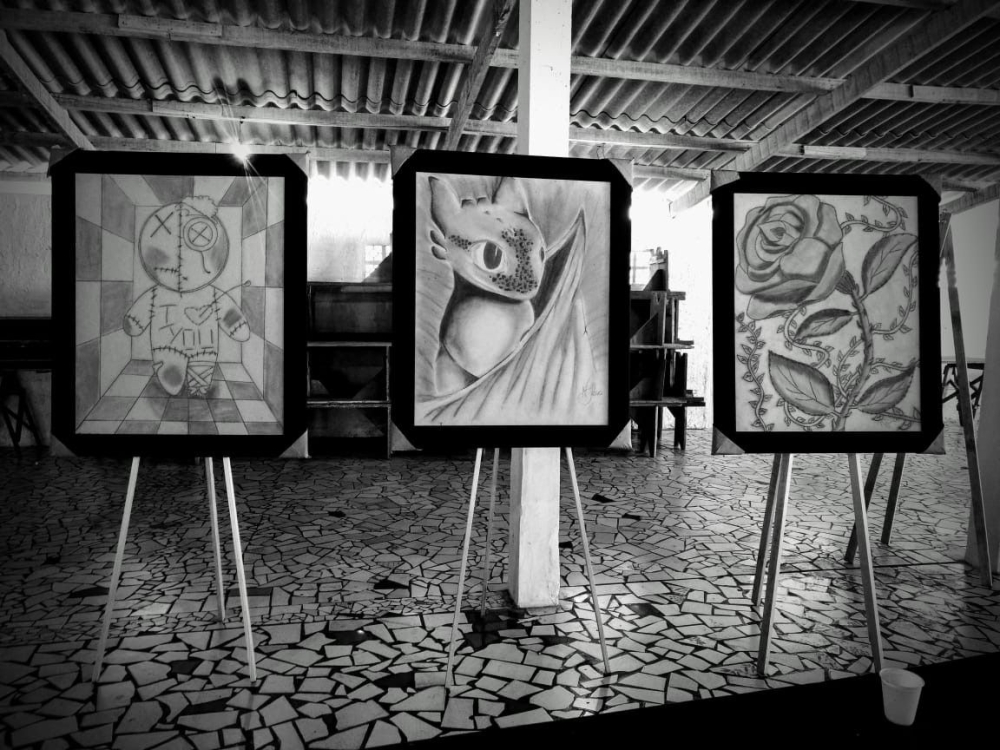 Exposição da oficina de Artes Plásticas entre 28/08 e 15/09