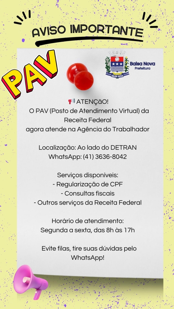 Posto de Atendimento Virtual da Receita Federal