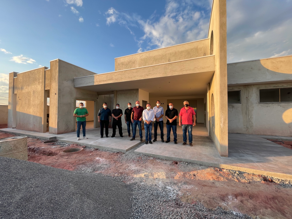Visita com Vereadores na nova UBS