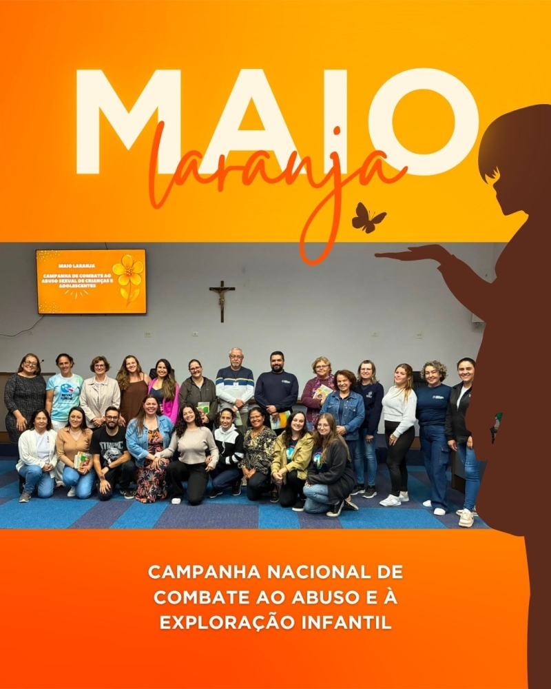 A SMAS realizou no dia 08/05, mais uma importante ação da Campanha Maio Laranja