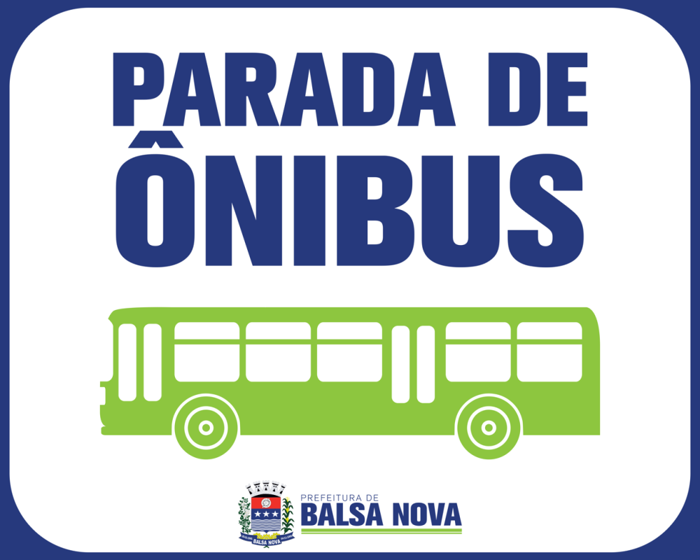 NOVA LINHA DE ÔNIBUS EM BALSA NOVA