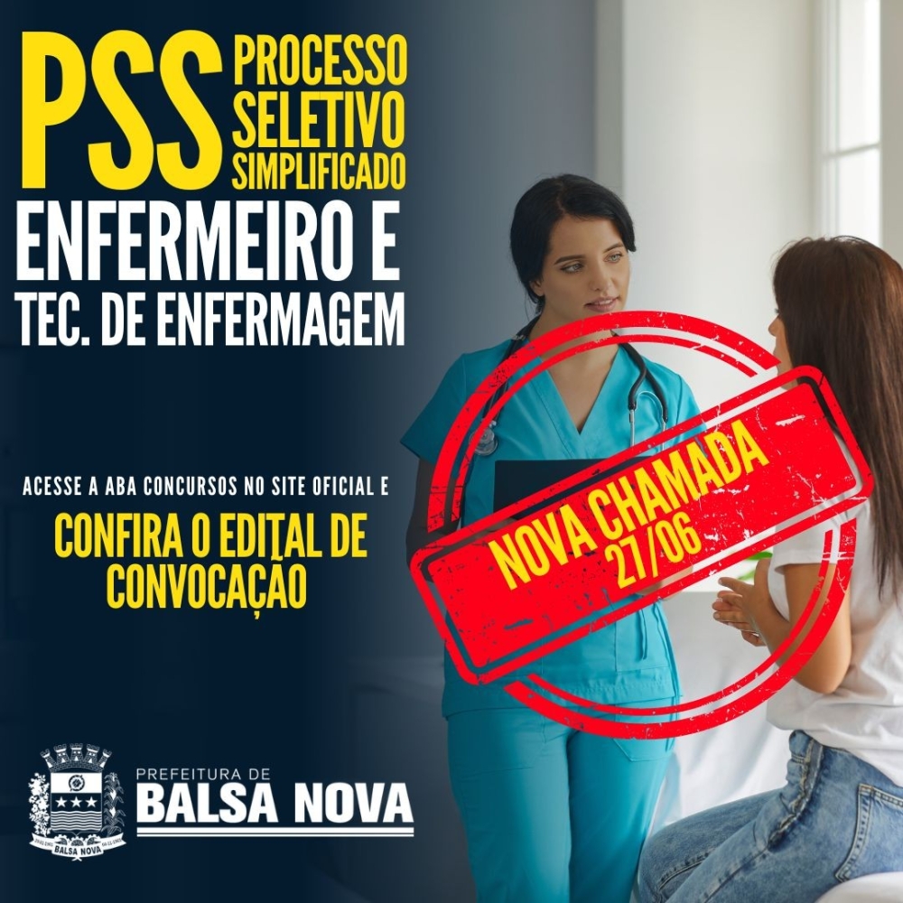 NOVA CHAMADA