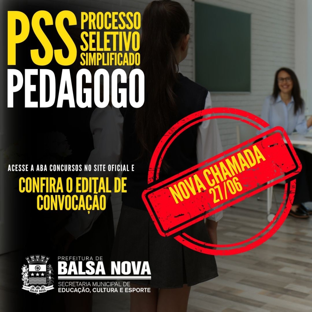 NOVA CHAMADA