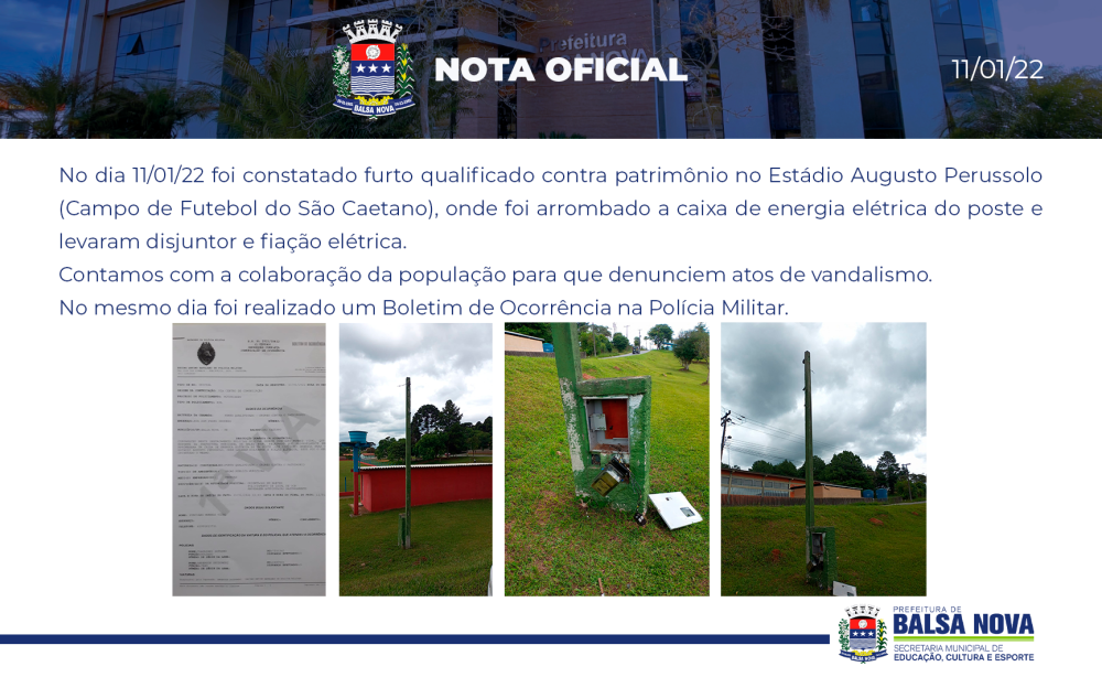 NOTA OFICIAL