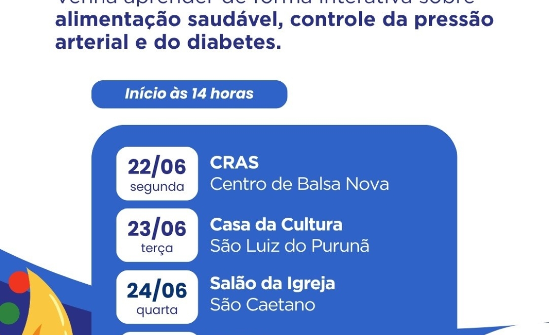 Arraiá do Hiperdia - Confira a programação