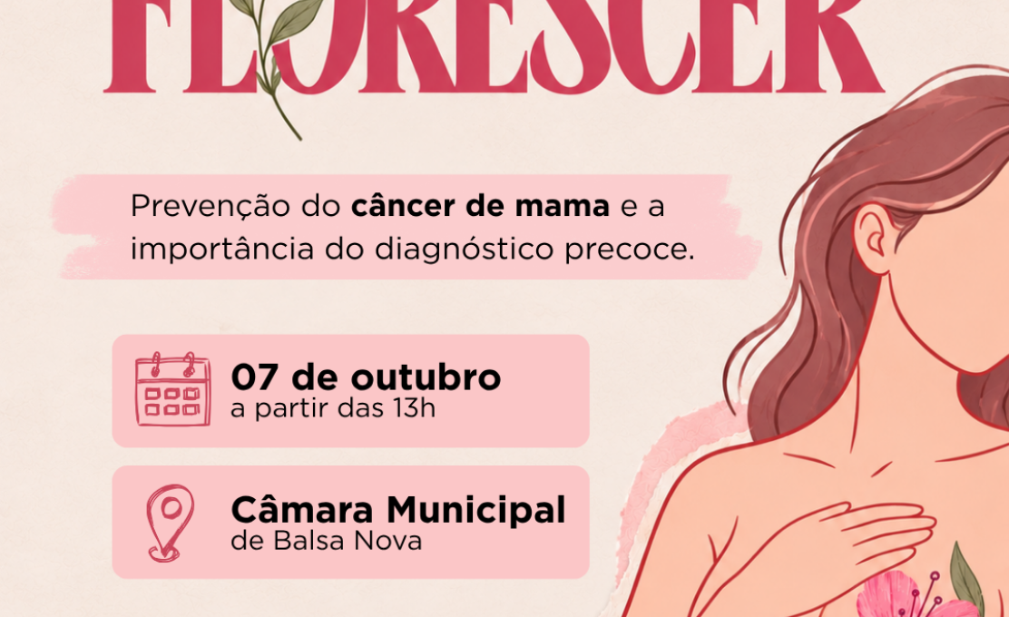 Evento Florescer promove conscientização sobre o câncer de mama