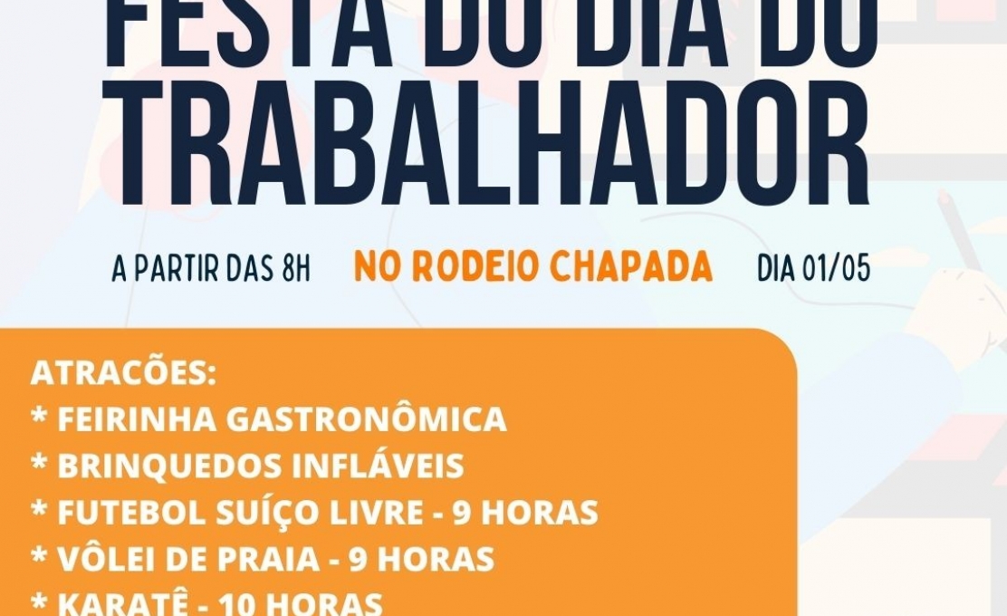 FESTA DO DIA DO TRABALHADOR