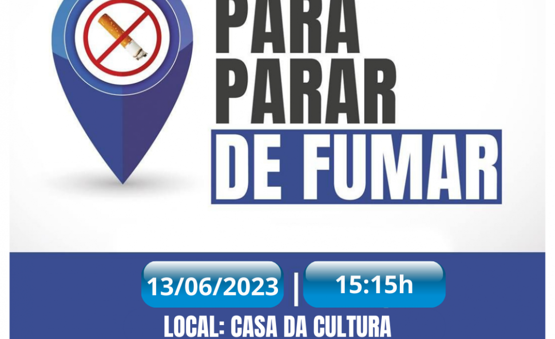 TRATAMENTO PARA PARAR DE FUMAR