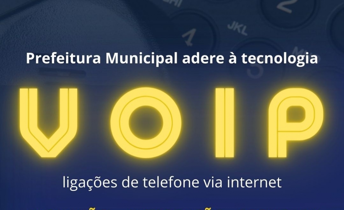 Prefeitura adere à tecnologia VOIP