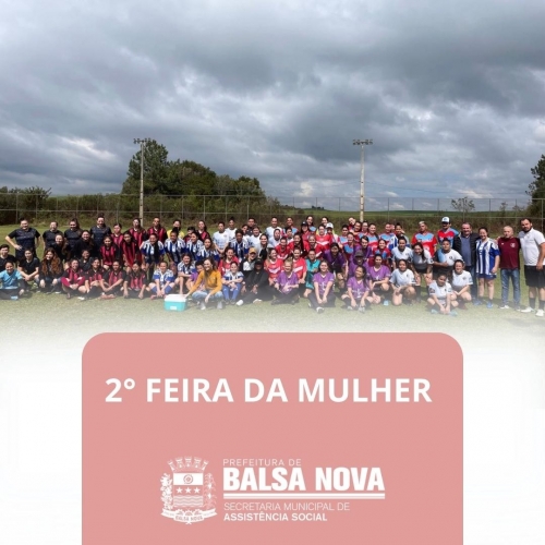 II FEIRA DA MULHER DE BALSA NOVA