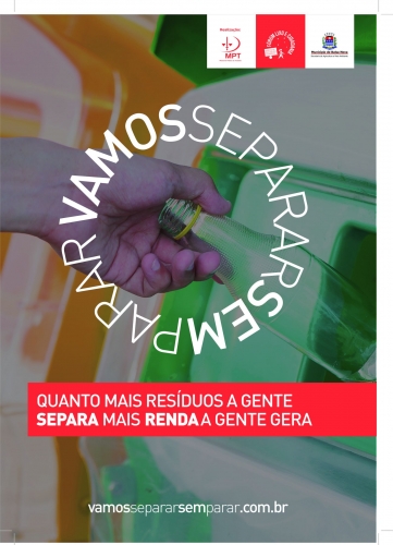 Balsa Nova adere à campanha de separação do lixo