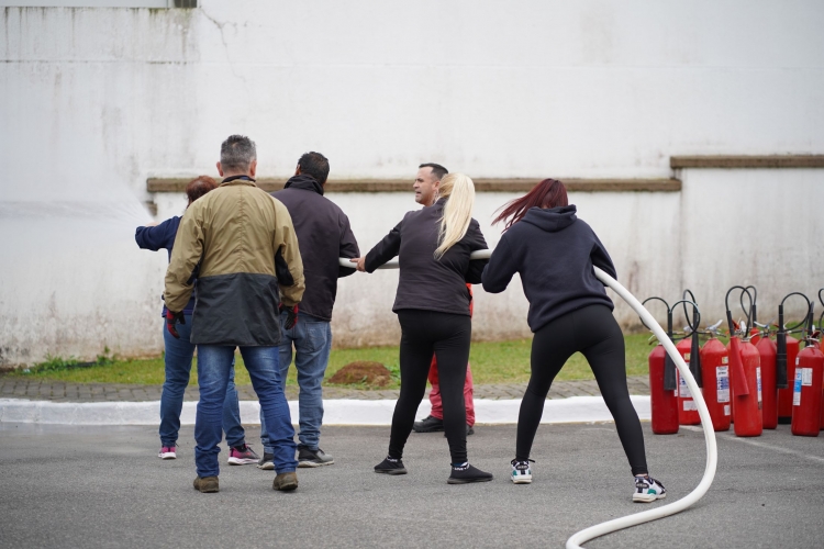 Treinamento da Brigada de Incêndio