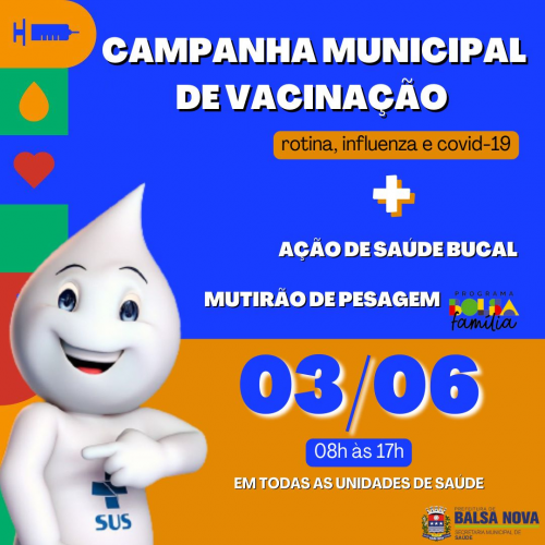 CAMPANHA MUNICIPAL DE MULTIVACINAÇÃO