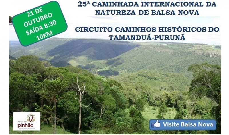 25ª Caminhada da Natureza de Balsa Nova