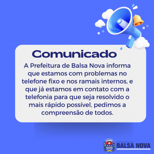 COMUNICADO