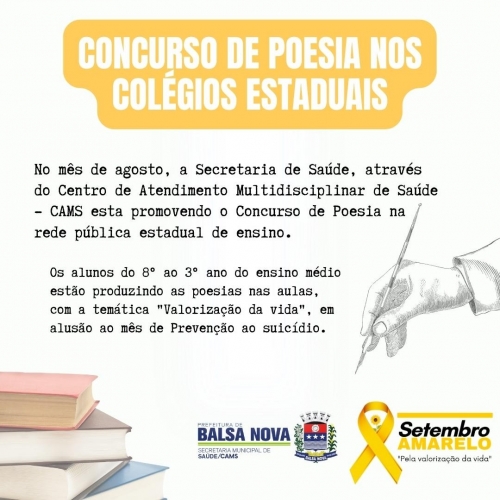 CONCURSO DE POESIA