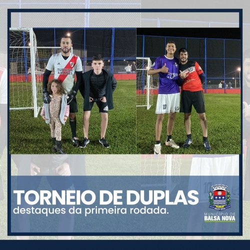 Torneio de Duplas!