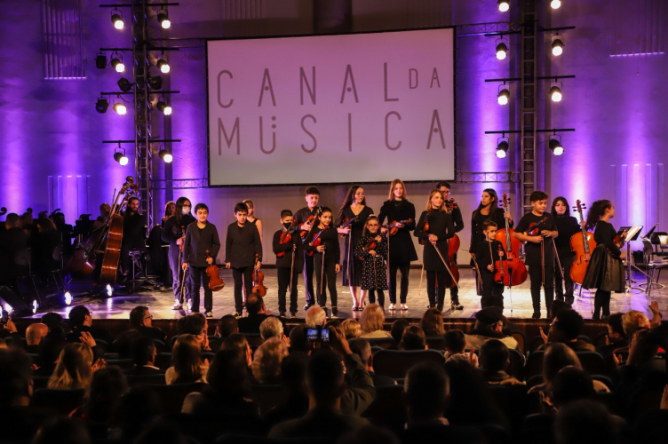Projeto Cordas do Iguaçu participa da retomada das atividades do Grande Auditório do Canal da Música