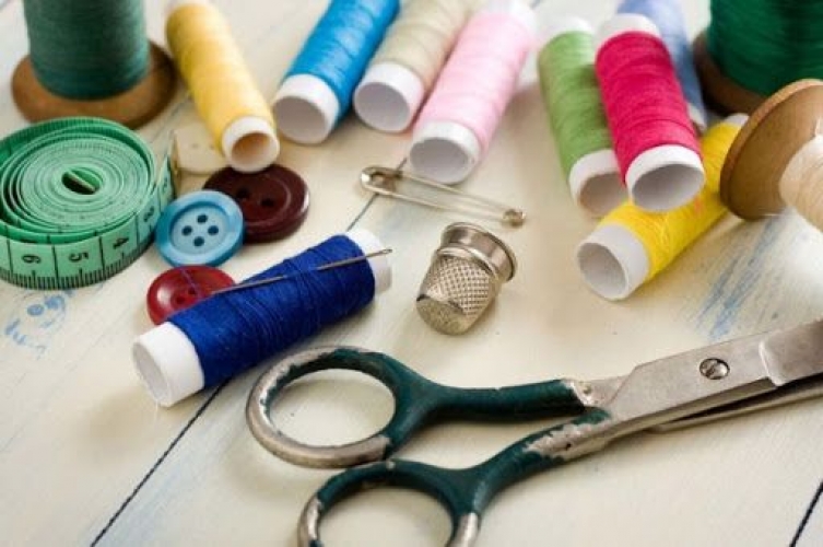 Curso de Corte e Costura, pré inscrições entre 1º e 5 de março