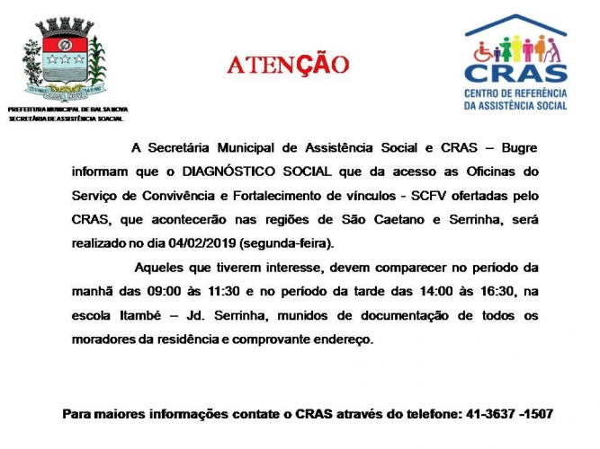 Oficina CRAS