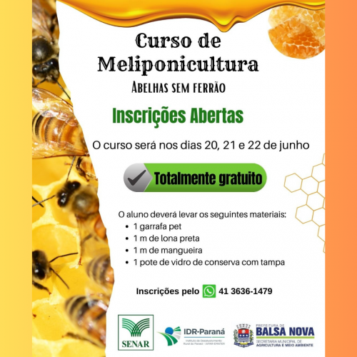 CURSO DE MELIPONICULTURA