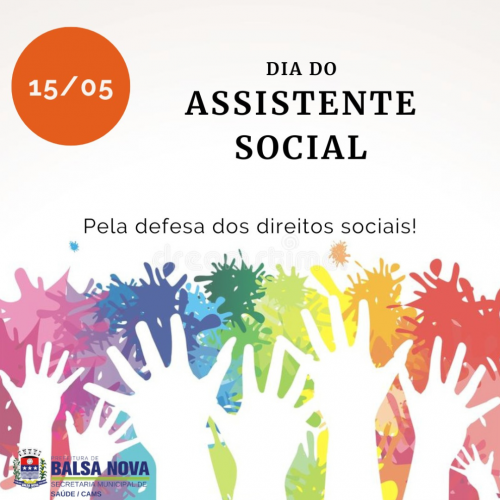 DIA DO ASSISTENTE SOCIAL