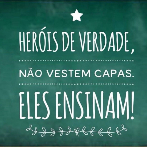 Feliz Dia do Professor!