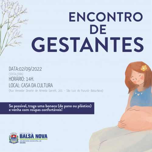 Encontro de Gestantes em São Luiz do Purunã