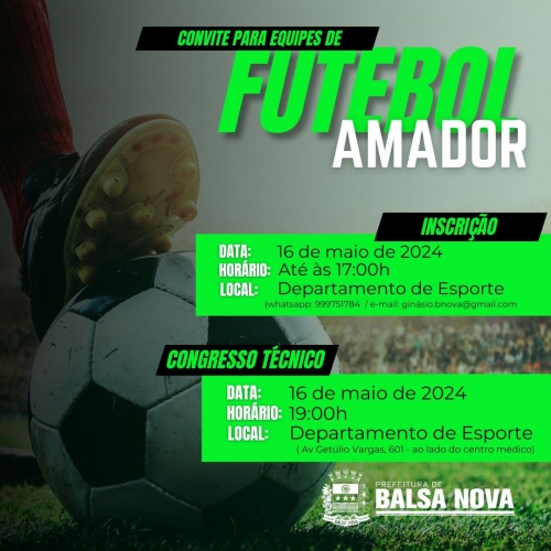 Campeonato Municipal de Futebol Amador Masculino