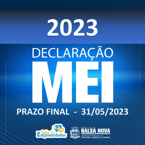 DECLARAÇÃO MEI 2023