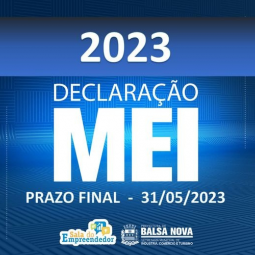 PRAZO PARA DECLARAÇÃO DO MEI TERMINA EM 31 DE MAIO