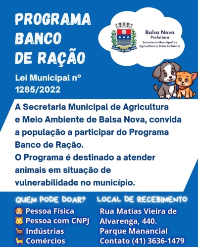 Ajude quem não pode pedir ajuda!
