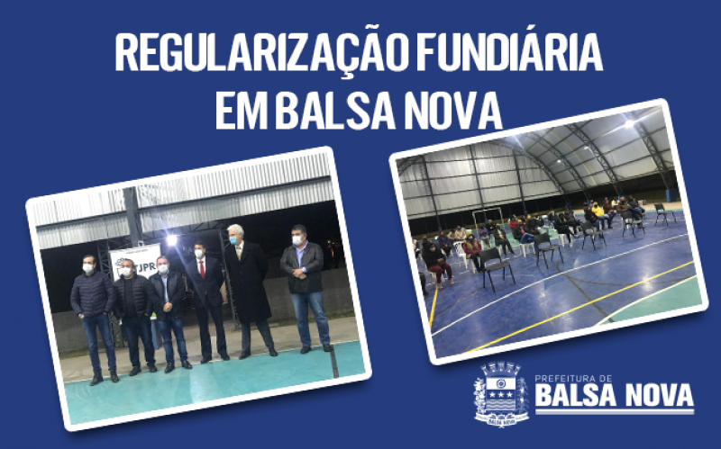 Regularização Fundiária em Balsa Nova