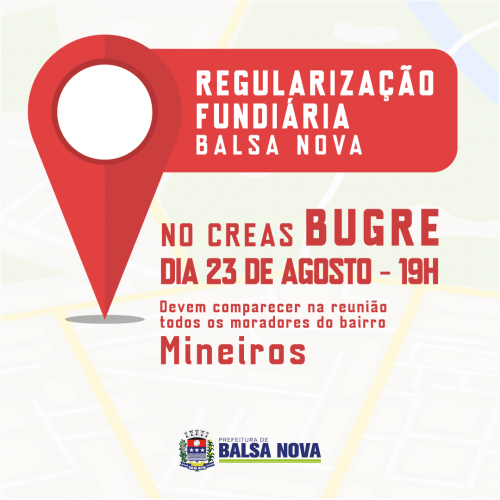 NOVA ETAPA DA REGULARIZAÇÃO FUNDIÁRIA