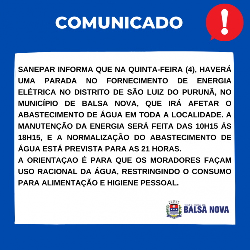 COMUNICADO 