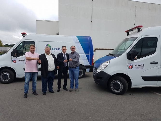 Mais duas ambulâncias para atender Balsa Nova