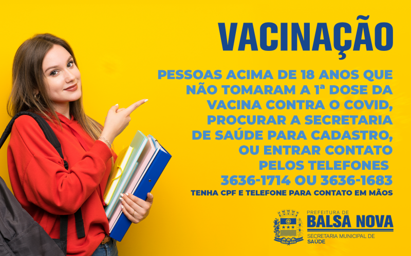 AGENDAMENTO DA PRIMEIRA DOSE