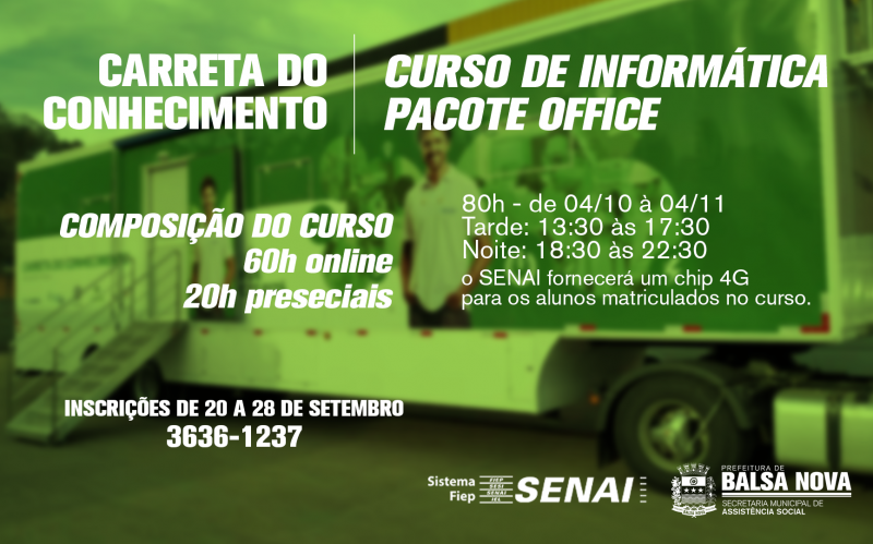 Curso de informática- pacote office