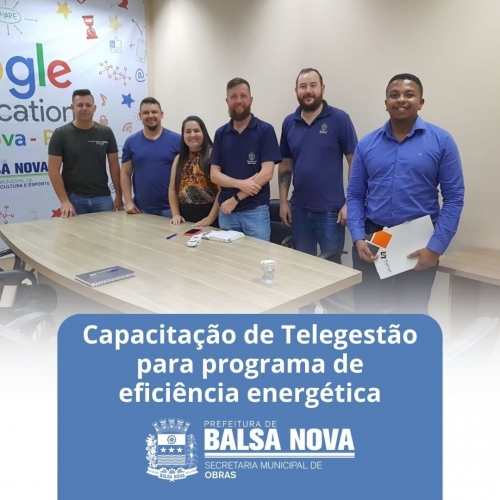 Capacitação de Telegestão para programa de eficiência energética