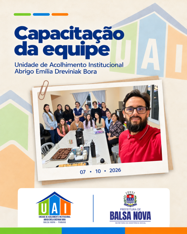 Equipe do Abrigo Emília participa de capacitação para aprimorar o acolhimento de crianças